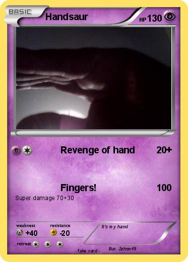 Pokemon Handsaur
