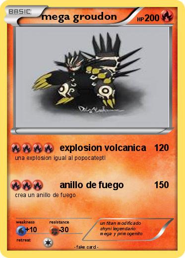 Pokemon mega groudon