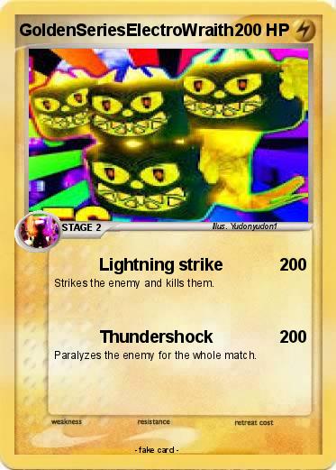 Pokemon GoldenSeriesElectroWraith