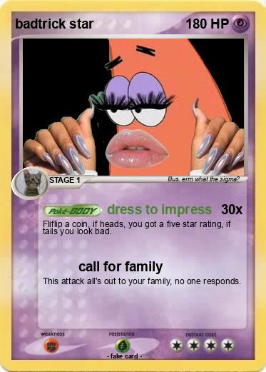 Pokemon badtrick star