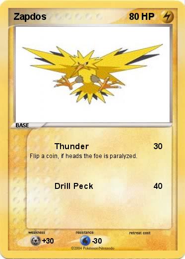 Pokemon Zapdos