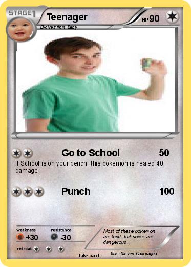 Pokemon Teenager
