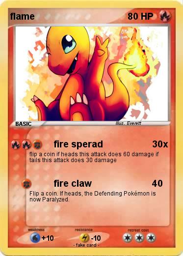 Pokemon flame