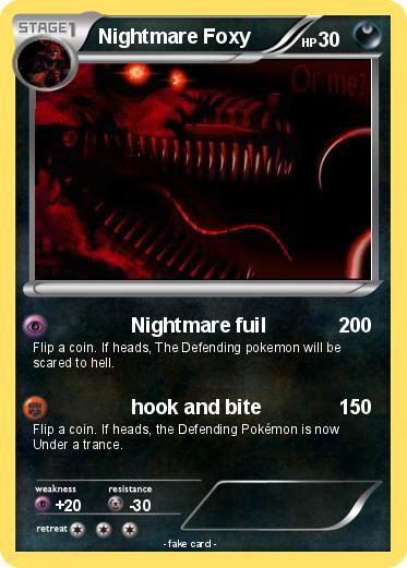 Pokemon Nightmare Foxy
