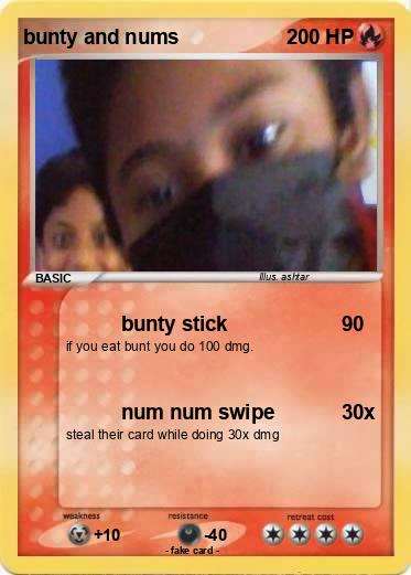 Pokemon bunty and nums