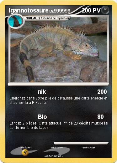 Pokemon Igannotosaure