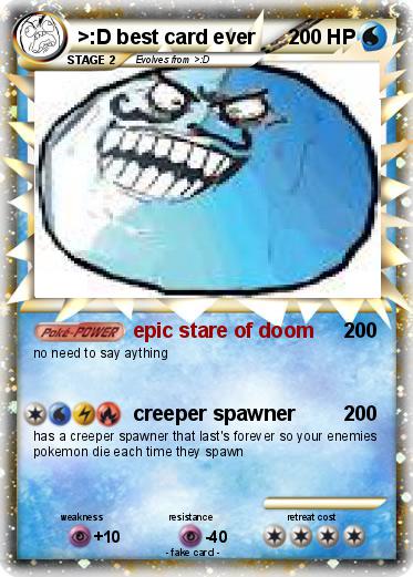 Pokemon >:D best card ever