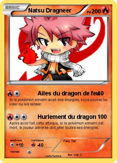 Pokemon Natsu Dragneer
