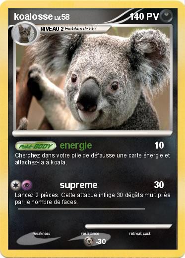 Pokemon koalosse