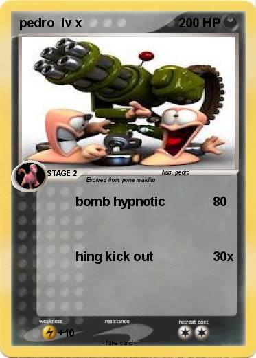 Pokemon pedro  lv x
