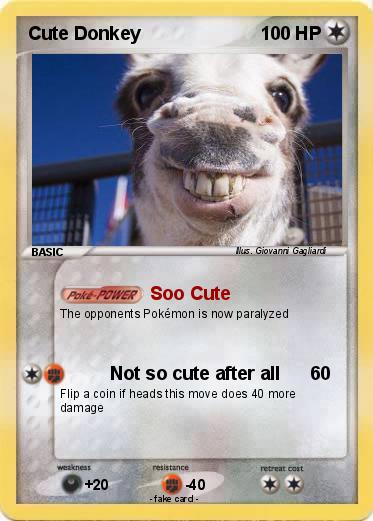 Pokemon Cute Donkey