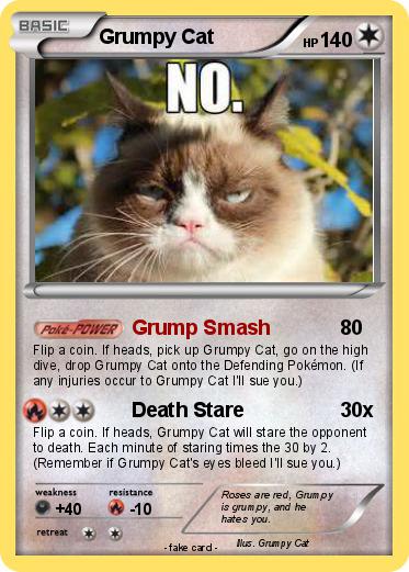 Pokemon Grumpy Cat