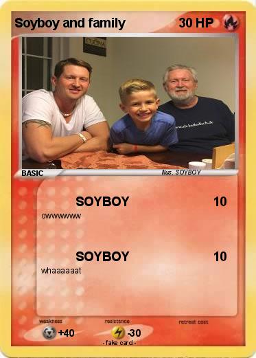 Pokemon Soyboy and family