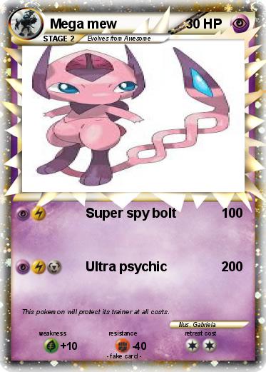 Pokemon Mega mew