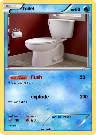 Pokemon toilet