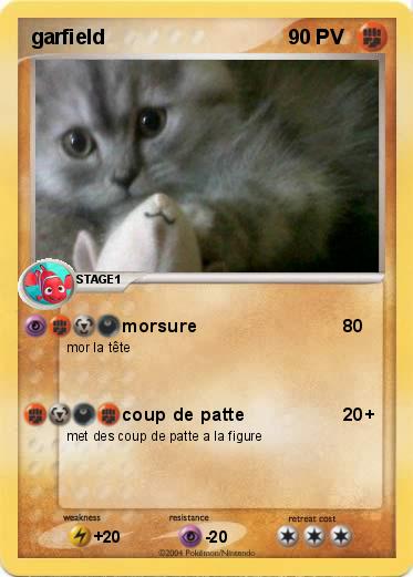 Pokemon garfield
