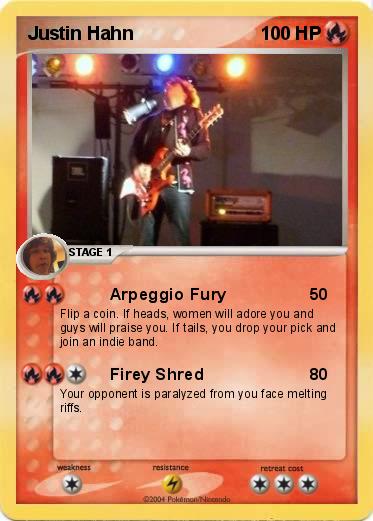 Pokemon Justin Hahn