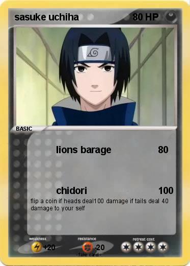 Pokemon sasuke uchiha