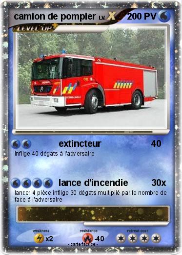 Pokemon camion de pompier