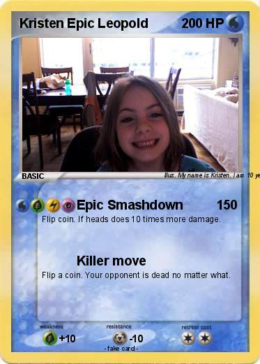 Pokemon Kristen Epic Leopold