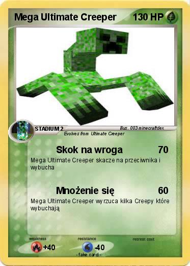 Pokemon Mega Ultimate Creeper
