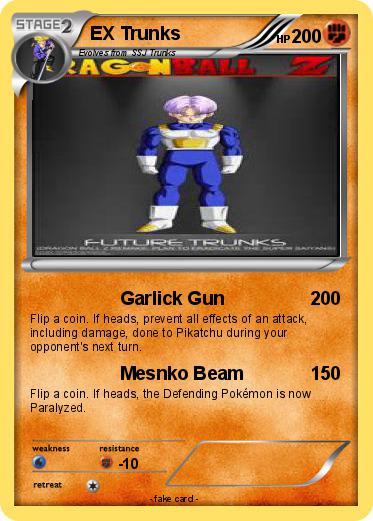 Pokemon EX Trunks