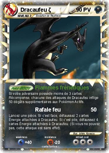 Pokemon Dracaufeu ζ
