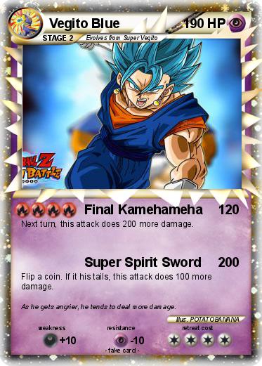Pokemon Vegito Blue