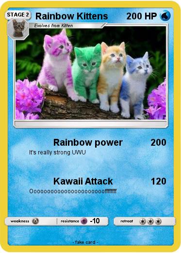 Pokemon Rainbow Kittens