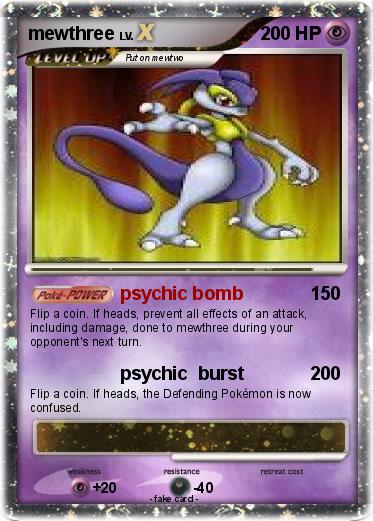 Pokemon mewthree