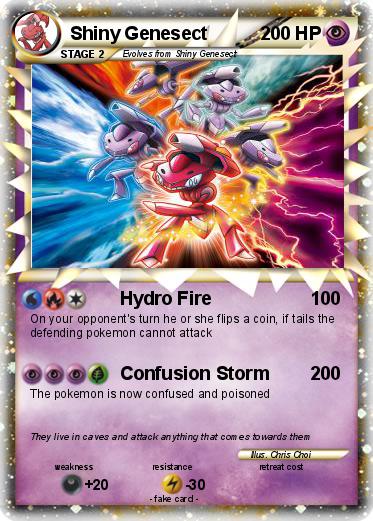 Pokemon Shiny Genesect