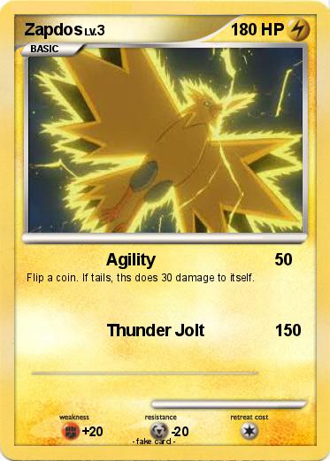 Pokemon Zapdos
