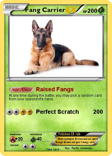 Pokemon Fang Carrier