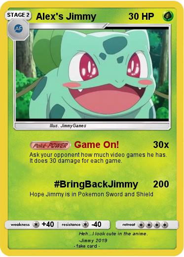 Pokemon Alex's Jimmy