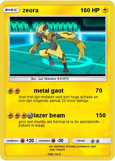 Pokemon zeora