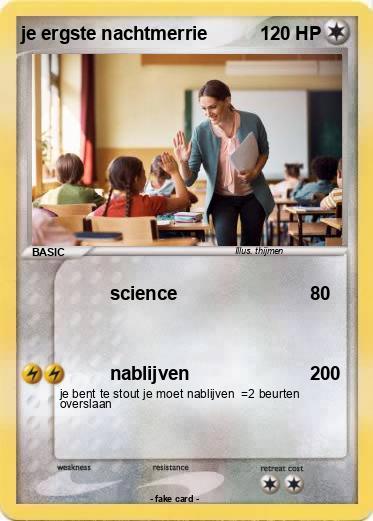 Pokemon je ergste nachtmerrie