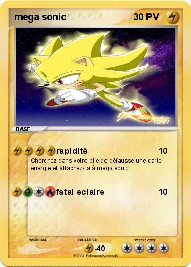 Pokemon mega sonic