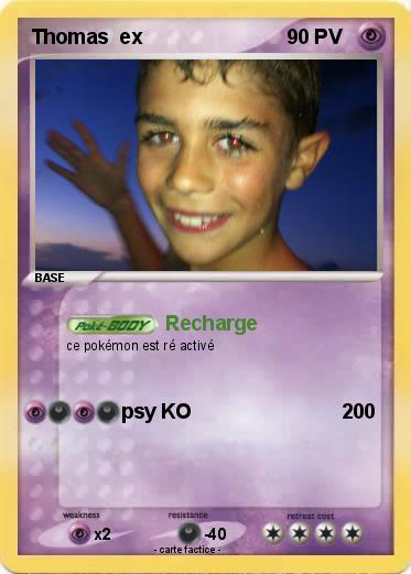 Pokemon Thomas  ex