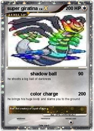 Pokemon super giratina