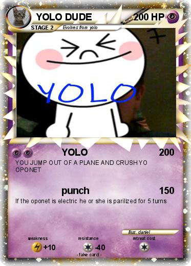 Pokemon YOLO DUDE