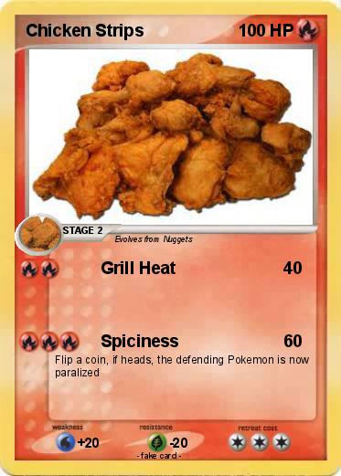 Pokemon Chicken Strips