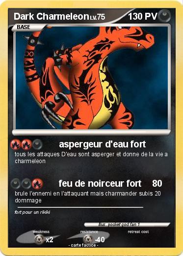 Pokemon Dark Charmeleon