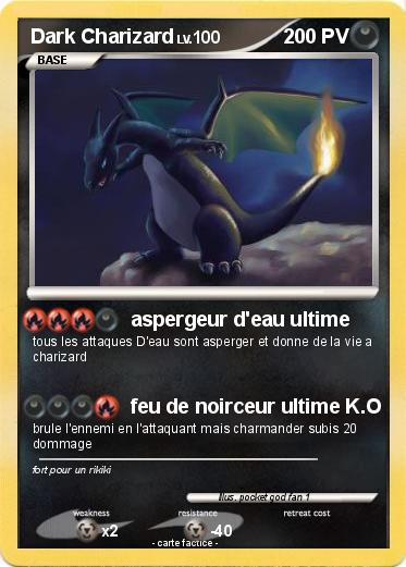 Pokemon Dark Charizard