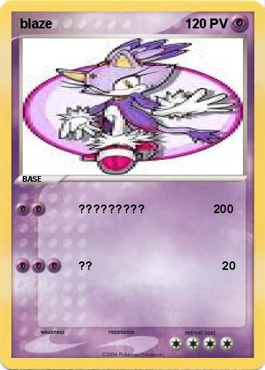 Pokemon blaze
