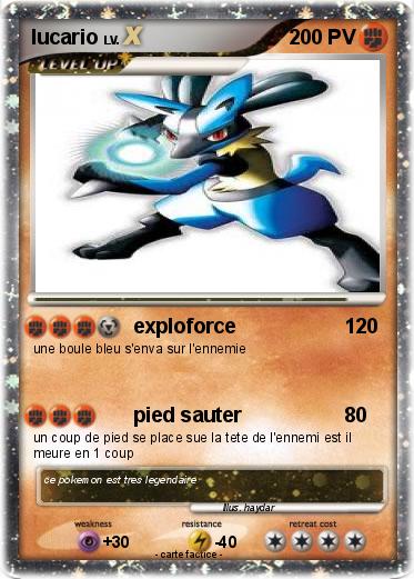 Pokemon lucario