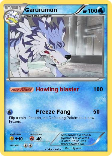 Pokemon Garurumon