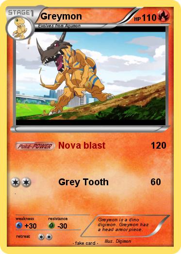 Pokemon Greymon