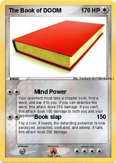 Pokemon The Book of DOOM