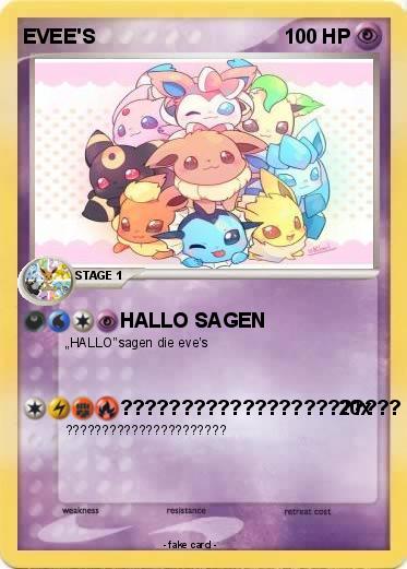 Pokemon EVEE'S
