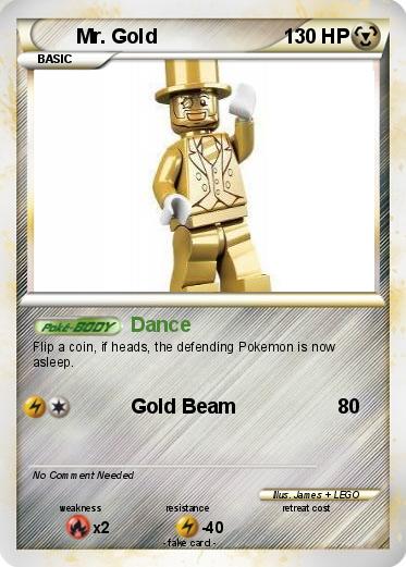 Pokemon Mr. Gold